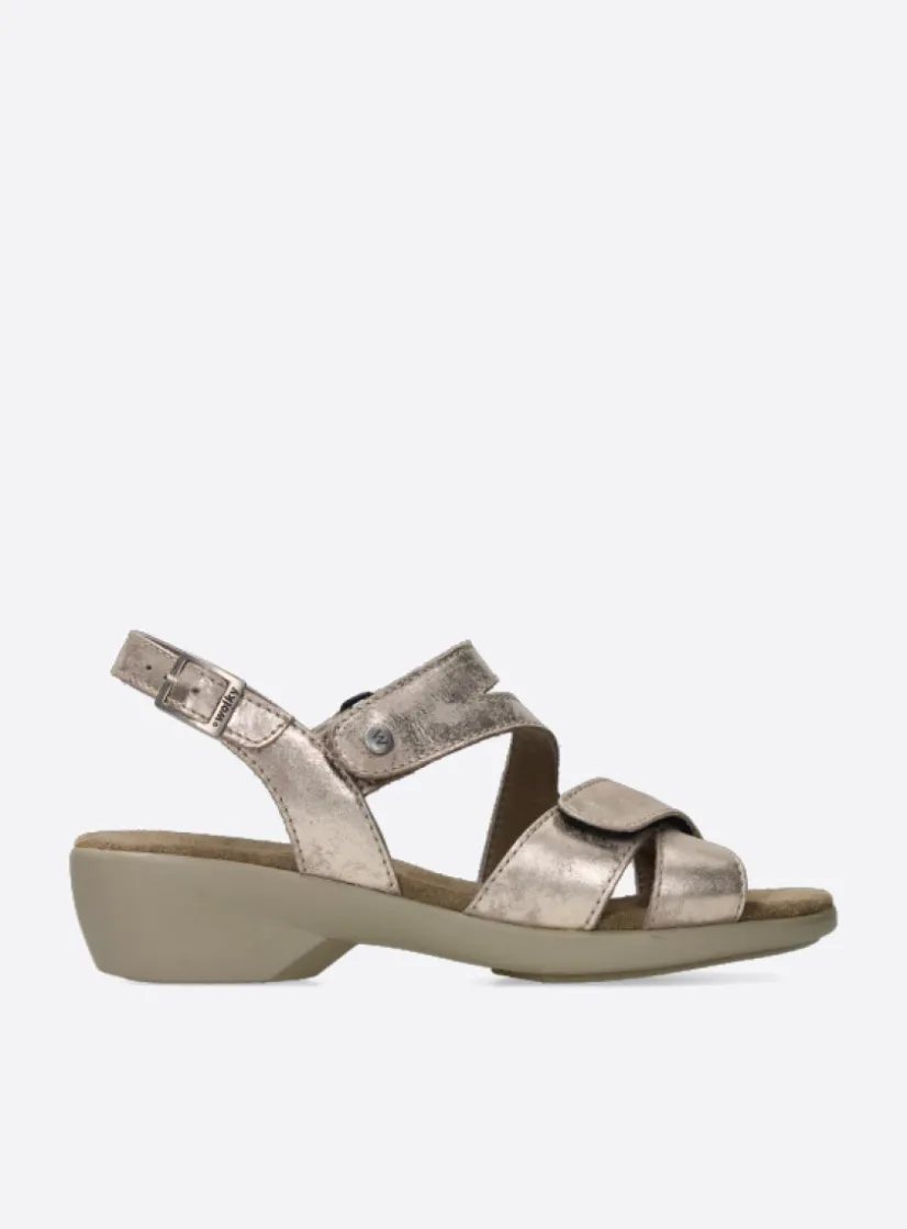 Wolky Fria - champagne nubuck<DAMES Sandalen