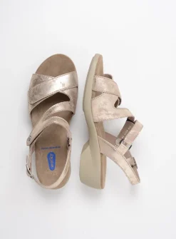 Wolky Fria - champagne nubuck<DAMES Sandalen