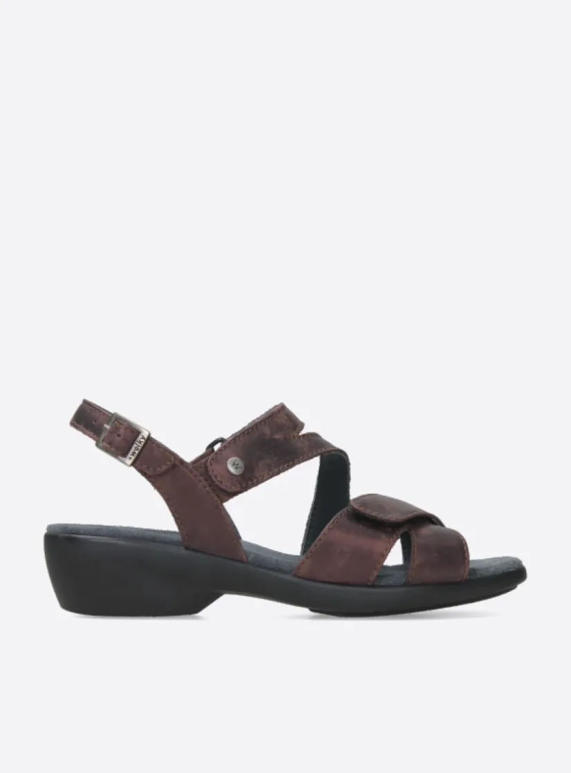 Wolky Fria - mokka nubuck<DAMES Sandalen