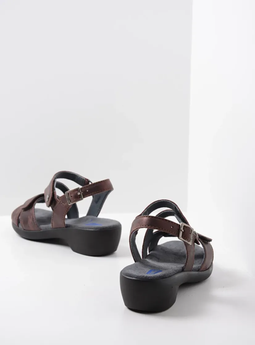 Wolky Fria - mokka nubuck<DAMES Sandalen