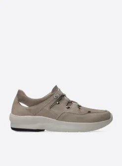 Wolky Galena - safari nubuck<DAMES Lage Veterschoenen|Wandelschoenen