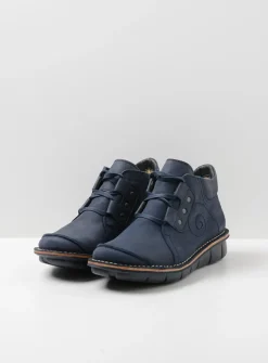 Wolky Gallo - blauw nubuck<DAMES Herfst/Winter