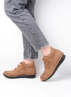Wolky Gallo - cognac nubuck<DAMES Herfst/Winter
