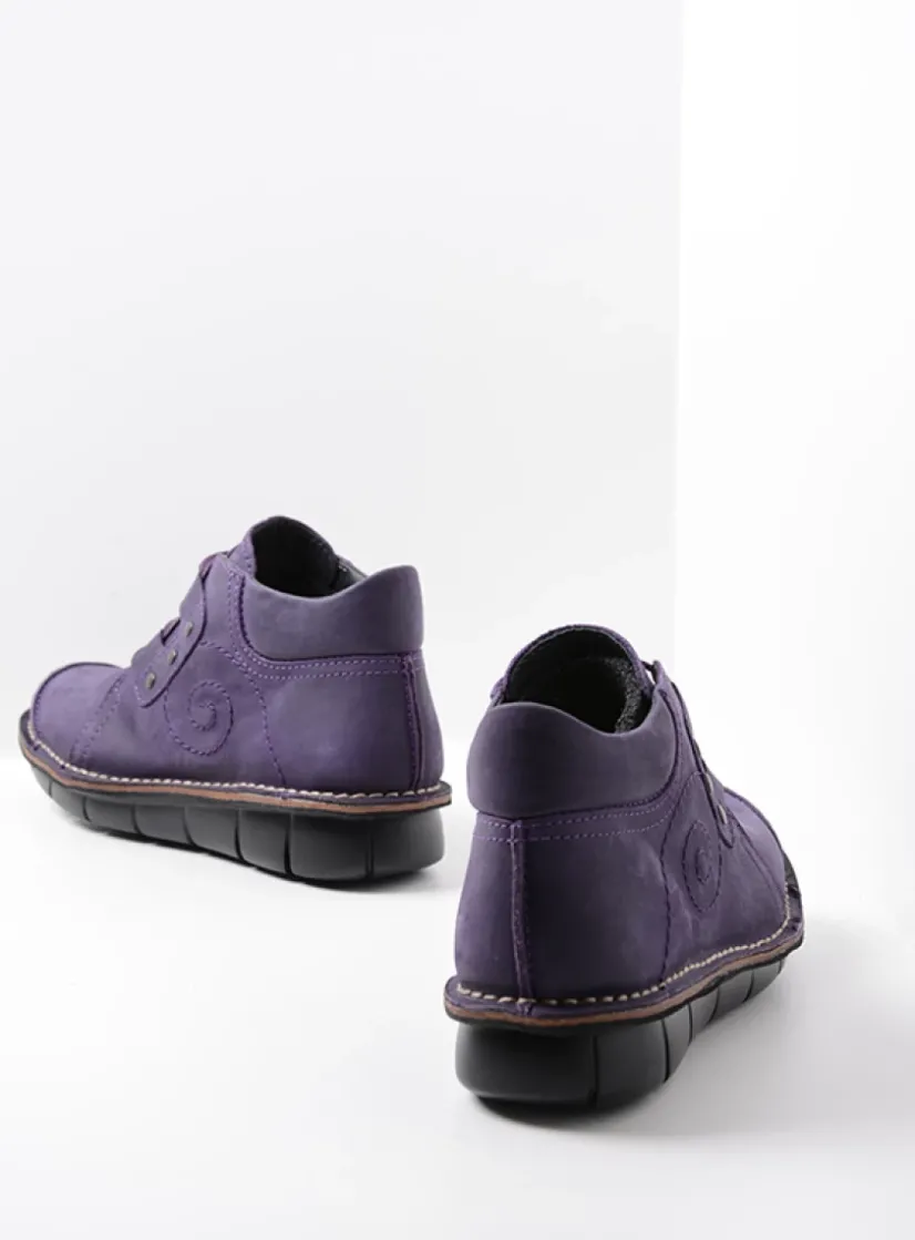 Wolky Gallo - paars nubuck<DAMES Herfst/Winter