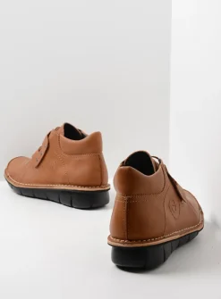 Wolky Gallo Vegan -<DAMES Hoge Veterschoenen|Herfst/Winter