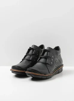Wolky Gallo Vegan -<DAMES Hoge Veterschoenen|Herfst/Winter