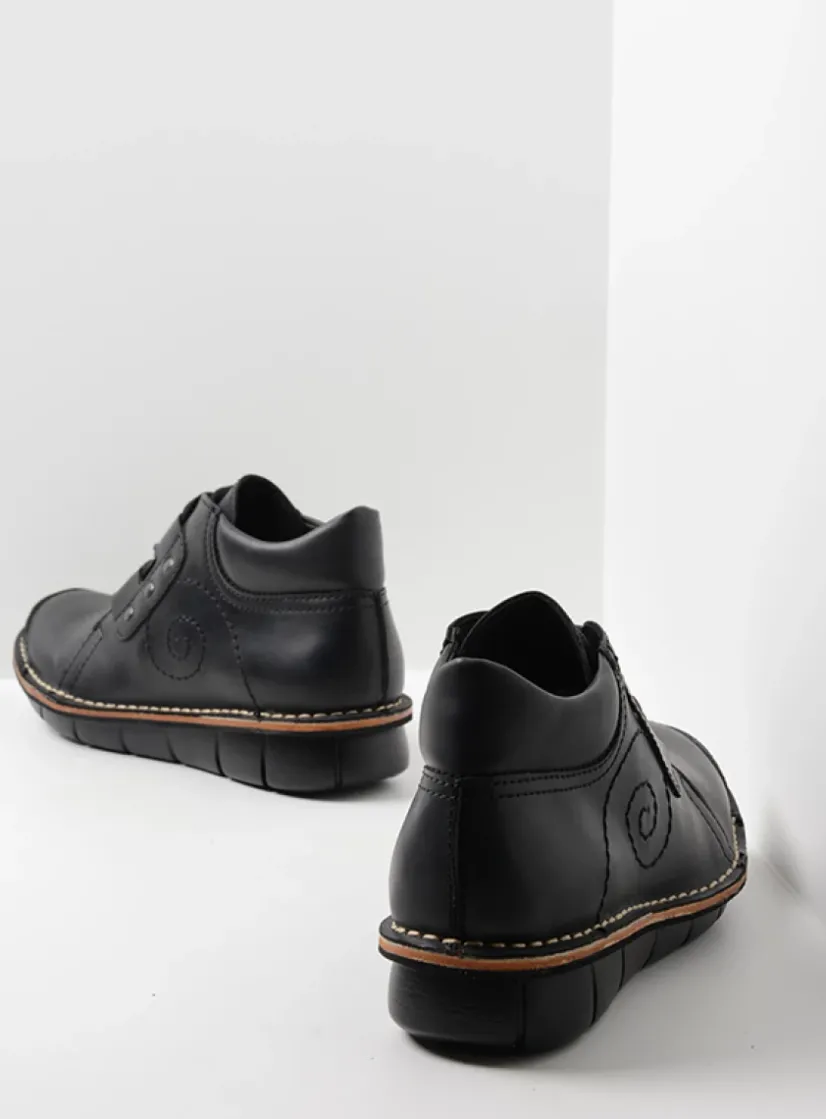 Wolky Gallo Vegan -<DAMES Hoge Veterschoenen|Herfst/Winter