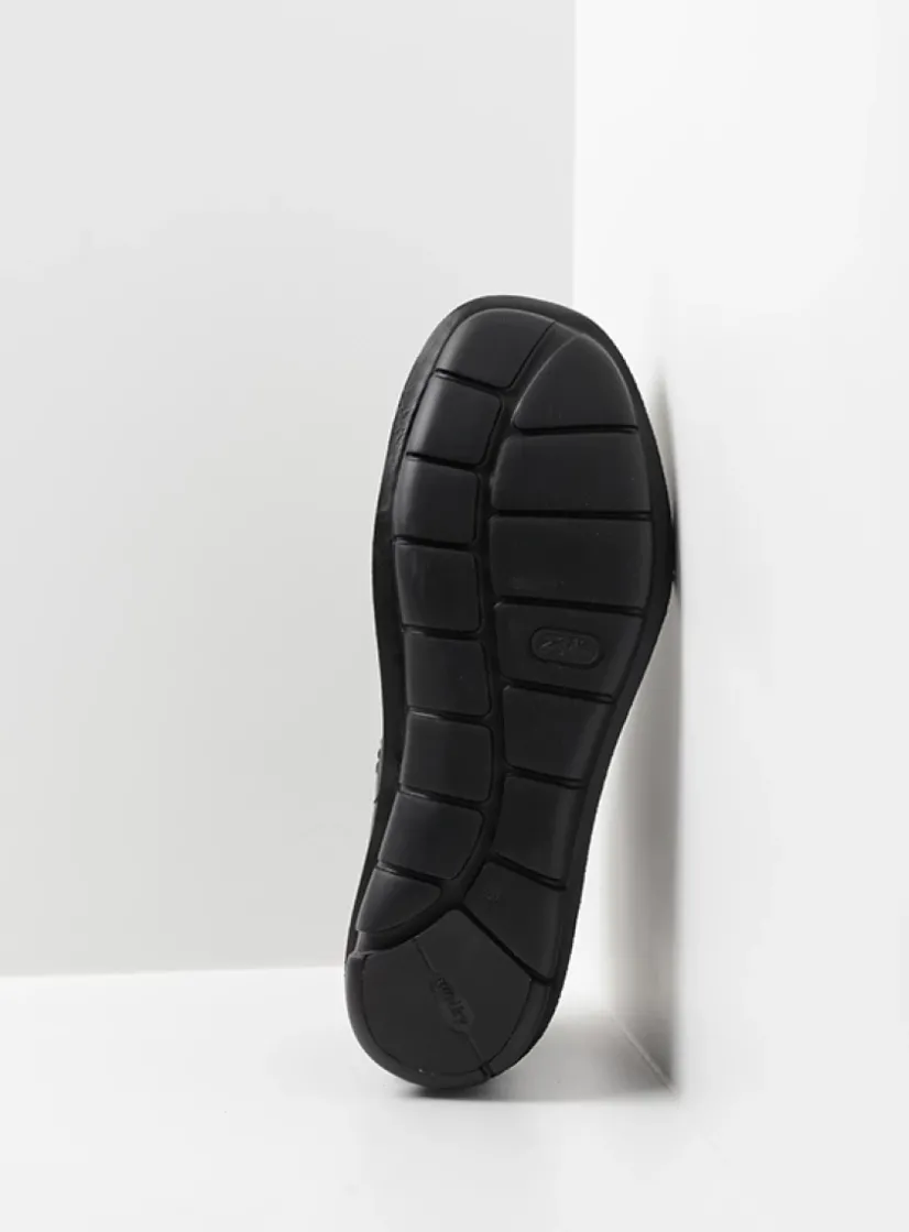 Wolky Gallo Vegan -<DAMES Hoge Veterschoenen|Herfst/Winter