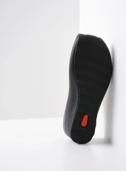 Wolky Go - creme wit leer<DAMES Slippers|Klompen
