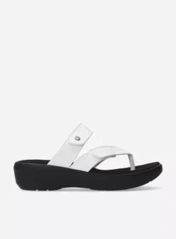 Wolky Hobie - wit biocare<DAMES Slippers