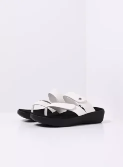 Wolky Hobie - wit biocare<DAMES Slippers