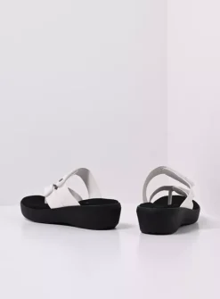 Wolky Hobie - wit biocare<DAMES Slippers