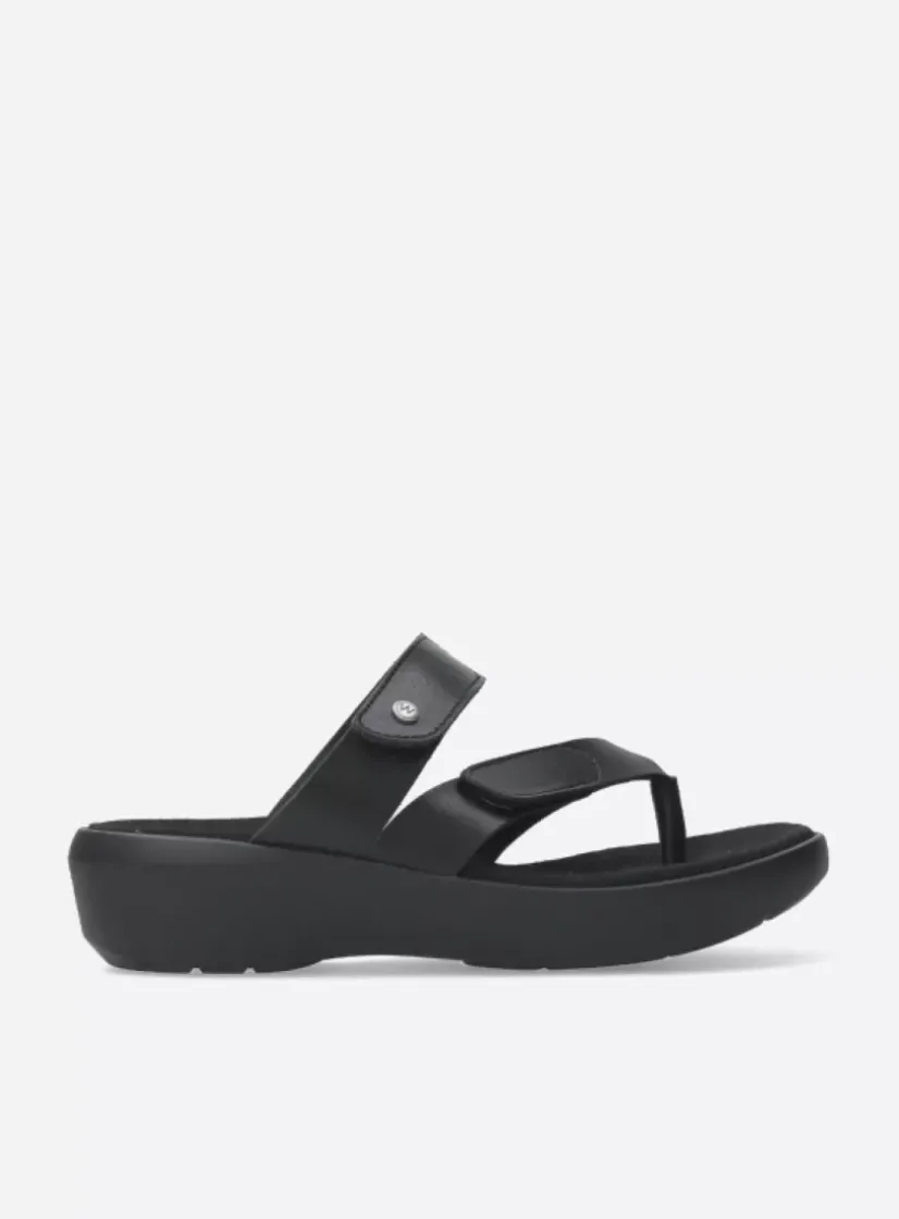 Wolky Hobie - zwart biocare<DAMES Slippers