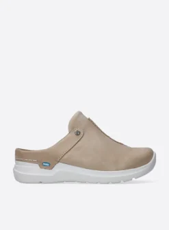 Wolky Holland DB - beige nubuck<DAMES Slippers|Klompen