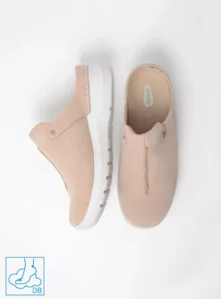 Wolky Holland DB - beige nubuck<DAMES Slippers|Klompen