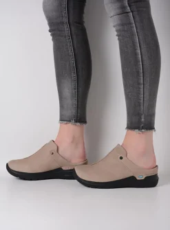 Wolky Holland DB - safari nubuck<DAMES Slippers|Klompen