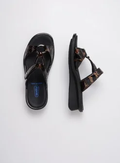 Wolky Isa - brons croco lakleer<DAMES Slippers