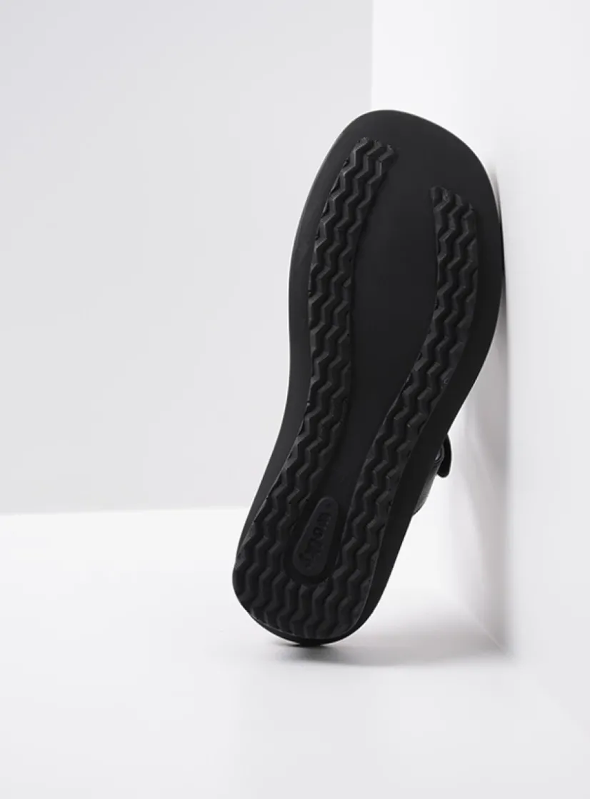 Wolky Isa - brons croco lakleer<DAMES Slippers