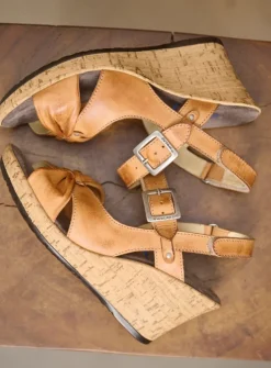 Wolky Ixia 2 - naturel leer<DAMES Sandalen