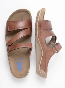 Wolky Jasper - cognac leer<DAMES Slippers