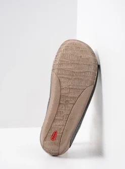 Wolky Jasper - zwart leer<DAMES Slippers