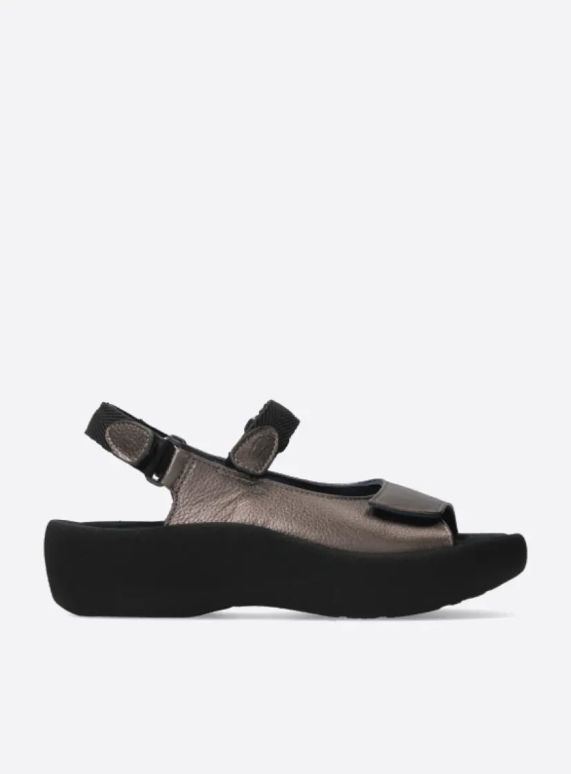 Wolky Jewel - brons leer<DAMES Sandalen