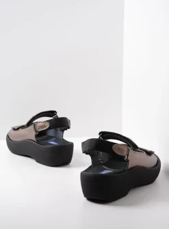 Wolky Jewel - brons leer<DAMES Sandalen