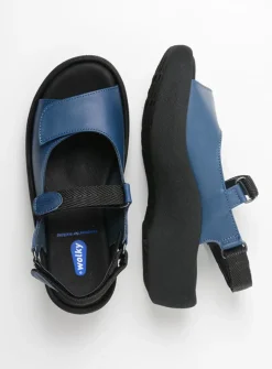 Wolky Jewel - jeans leer<DAMES Sandalen