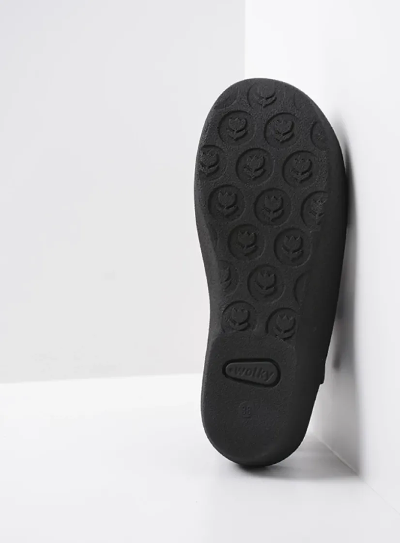 Wolky Jewel - paars leer<DAMES Sandalen