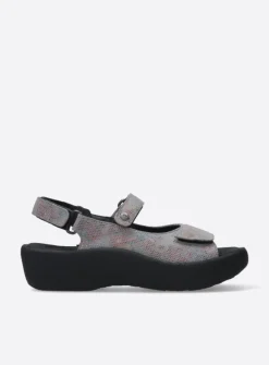 Wolky Jewel - taupe suede<DAMES Sandalen