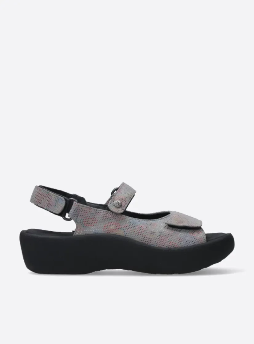 Wolky Jewel - taupe suede<DAMES Sandalen