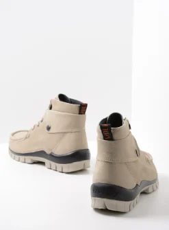 Wolky Jump - safari nubuck<DAMES Hoge Veterschoenen|Herfst/Winter