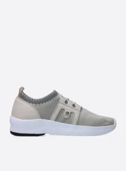 Wolky Kalona - gebroken wit 3D knitting<DAMES Lage Veterschoenen