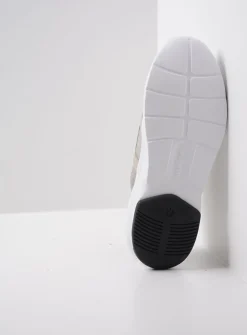 Wolky Kalona - gebroken wit 3D knitting<DAMES Lage Veterschoenen