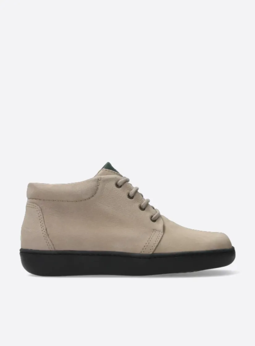 Wolky Kansas Lady XW - safari nubuck<DAMES Hoge Veterschoenen|Herfst/Winter