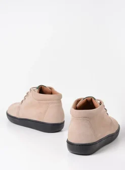 Wolky Kansas Lady XW - safari nubuck<DAMES Hoge Veterschoenen|Herfst/Winter