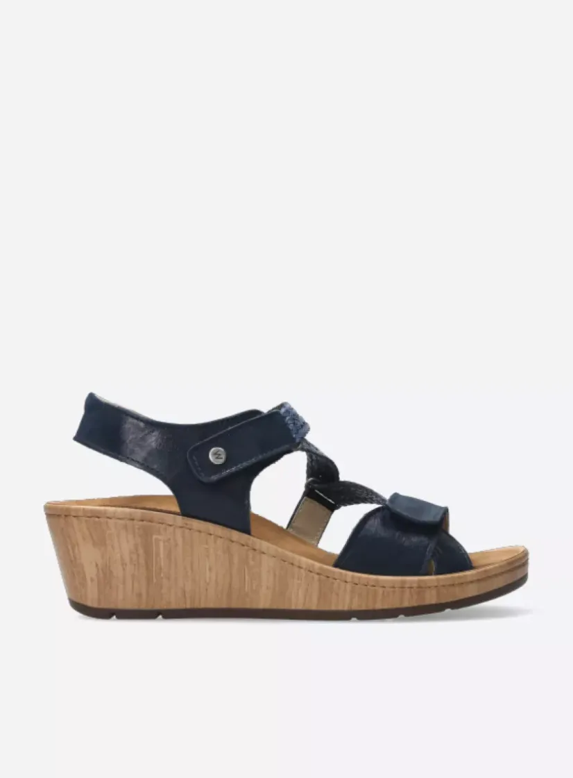 Wolky La Jolla - denim effectleer<DAMES Sandalen