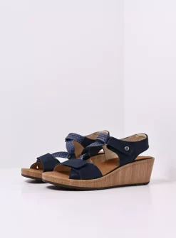 Wolky La Jolla - denim effectleer<DAMES Sandalen