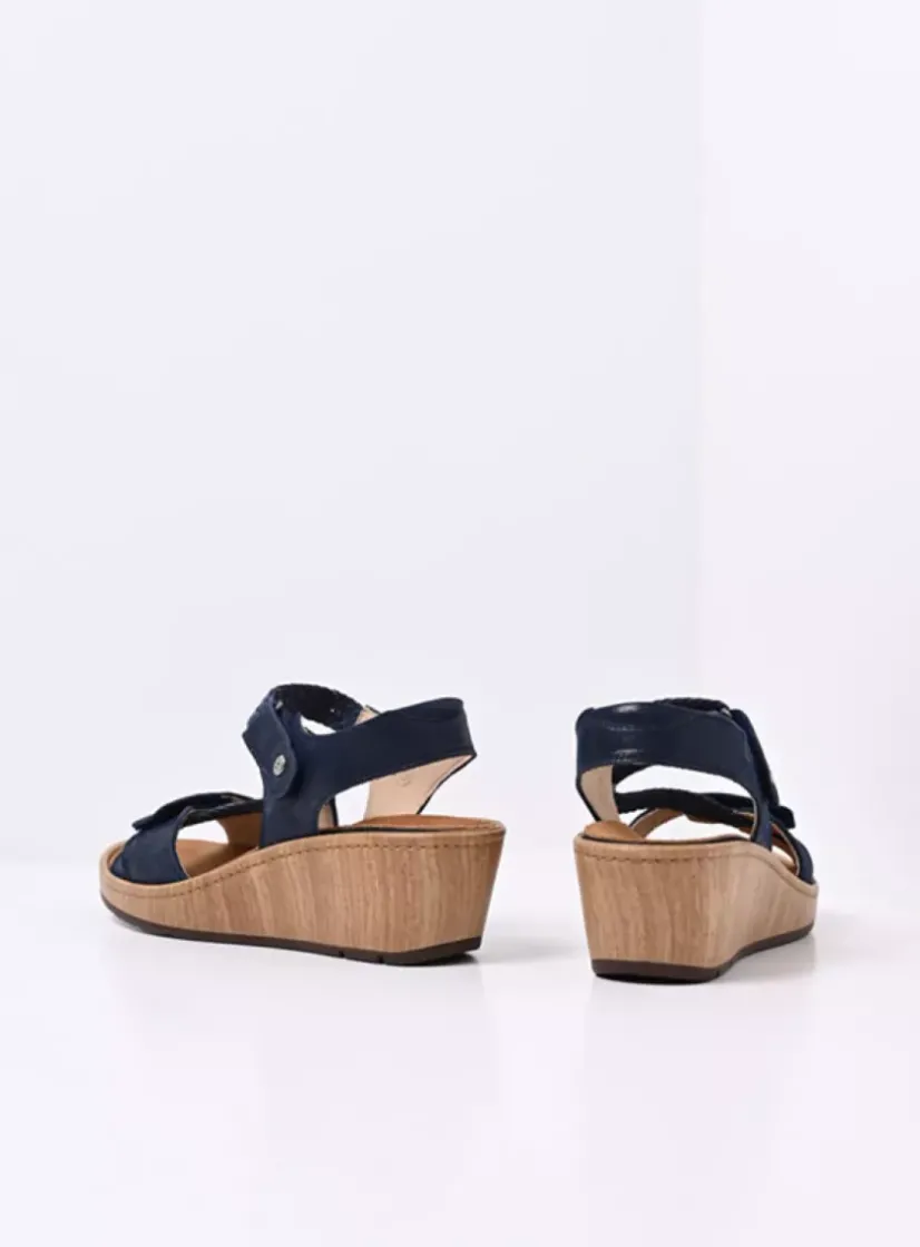Wolky La Jolla - denim effectleer<DAMES Sandalen