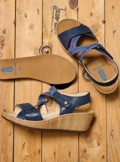 Wolky La Jolla - denim effectleer<DAMES Sandalen