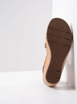 Wolky La Jolla - terra leer<DAMES Sandalen