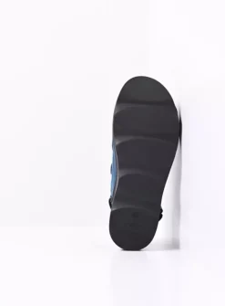 Wolky Laprida - blauw effectleer<DAMES Sandalen