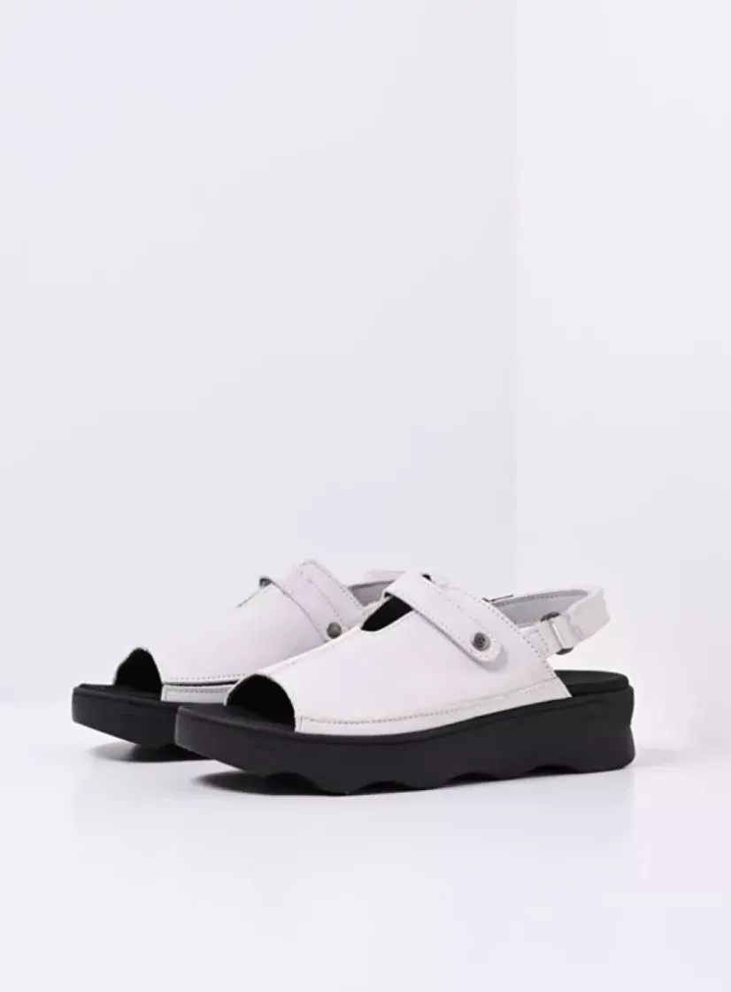 Wolky Laprida - wit effectleer<DAMES Sandalen