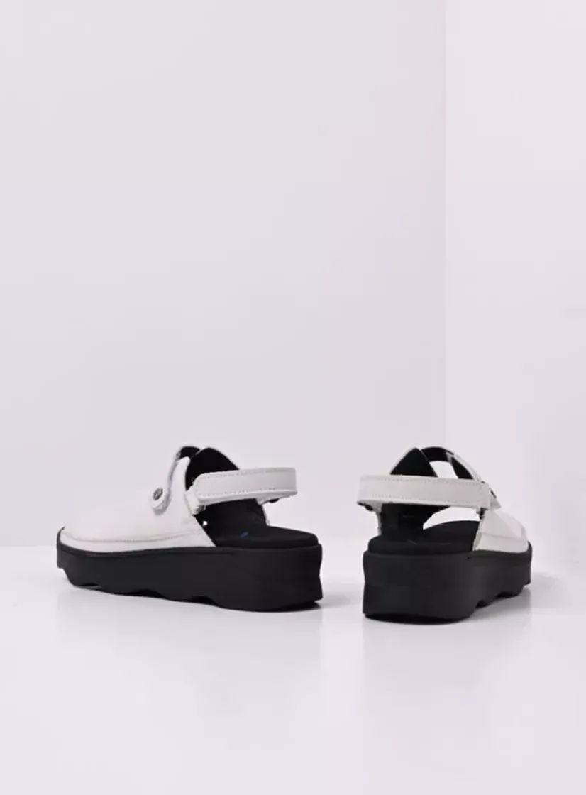 Wolky Laprida - wit effectleer<DAMES Sandalen