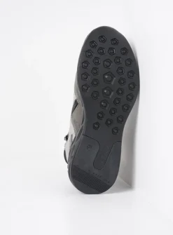 Wolky Leap - antraciet combi leer<DAMES Hoge Veterschoenen|Wandelschoenen