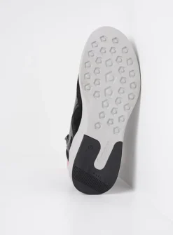 Wolky Leap - zwart combi leer<DAMES Hoge Veterschoenen|Wandelschoenen