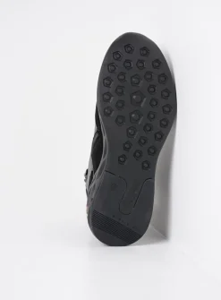 Wolky Leap - zwart combi leer/zwart<DAMES Hoge Veterschoenen|Wandelschoenen