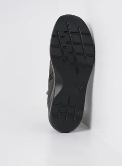 Wolky Lima - asfalt nubuck<DAMES Hoge Veterschoenen|Wandelschoenen