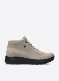 Wolky Lima - safari nubuck<DAMES Hoge Veterschoenen|Wandelschoenen
