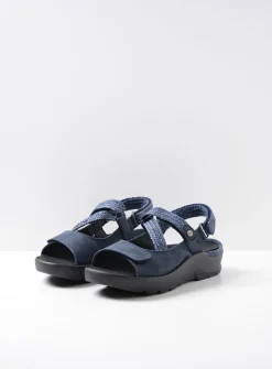 Wolky Lisse - denim nubuck<DAMES Sandalen